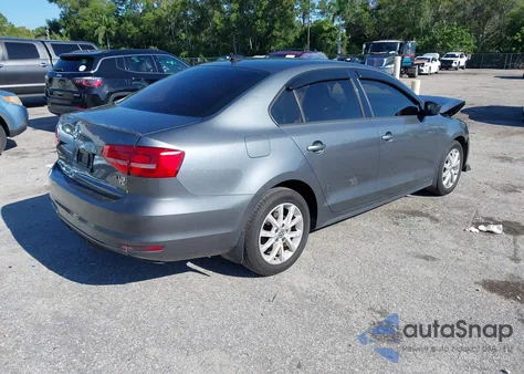 2015 Volkswagen Jetta 1.8T Se from USA, damaged, VIN 3VWD17AJ5FM225497